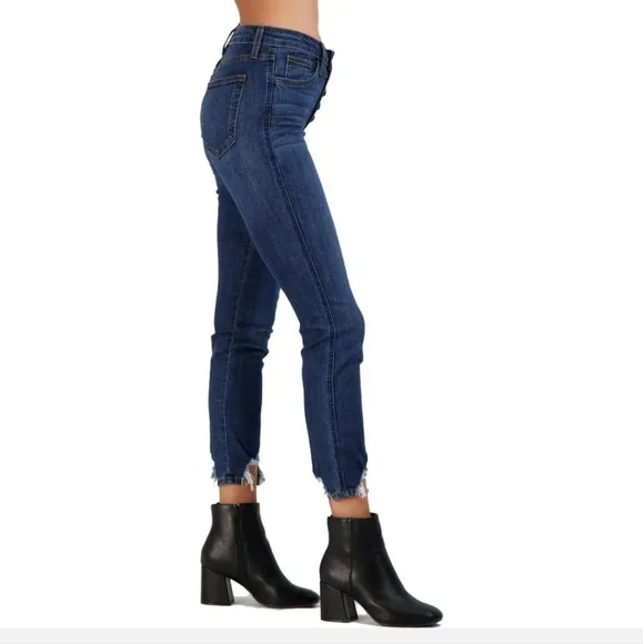 Just Black High Rise Skinny Jeans 27 NWT - Picture 2 of 4